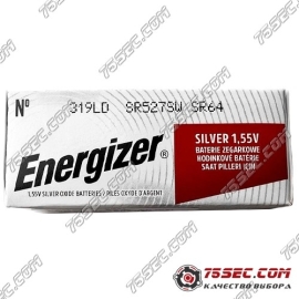 Батарейка Energizer 319 \ SR 527 SW «0%Hg»
