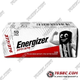 Батарейка Energizer 377 \ SR 626 SW «0%Hg» (10шт)