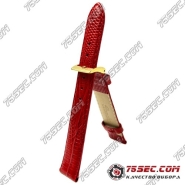 Красный ремешок из кожи HB1-52950-GL