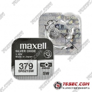 Батарейка Maxell 379 \ SR 521 SW (10шт)