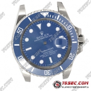 Корпус для часов Rolex Submariner синий.
