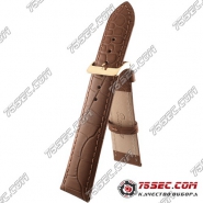 Кожаный ремешок коричневого цвета Bandco H52-86714-GL