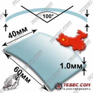 Заготовка мост 1мм 40x60мм (Китай) изгиб 100°
