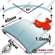Заготовка мост 1мм 40x60мм (Китай) изгиб 080°
